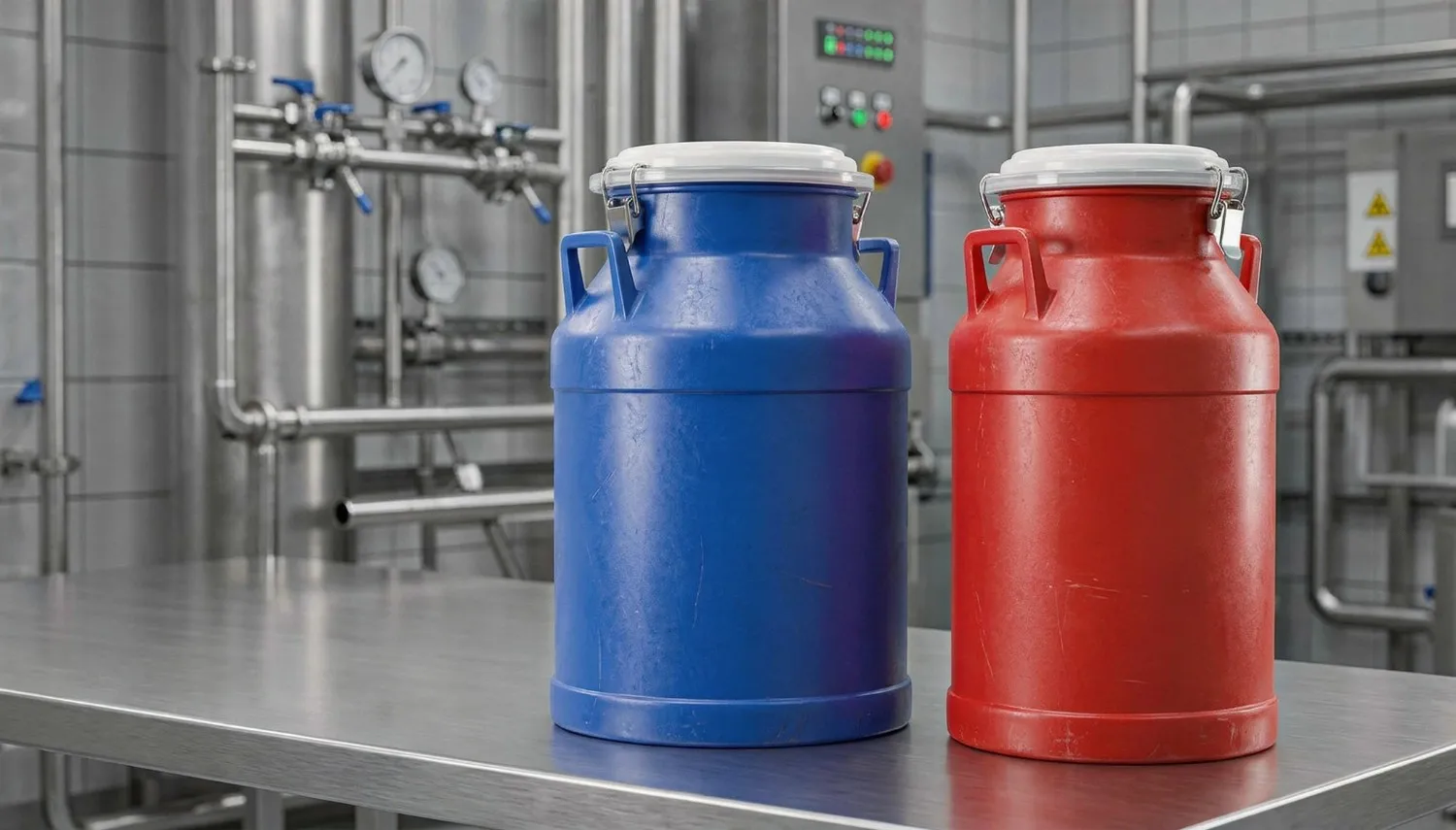 Por qué elegir bidones plásticos para leche en lácteos en lácteos